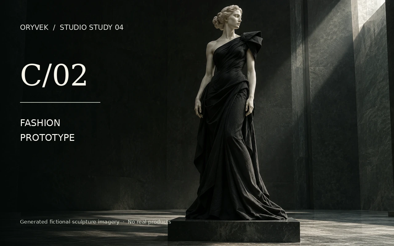 Original ORYVEK concept preview: C/02 — Couture
